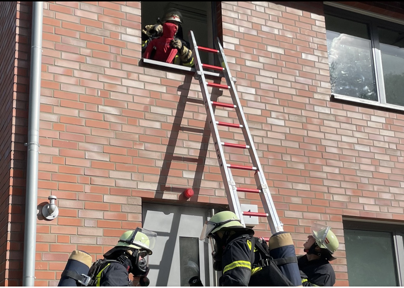 Übungstag am Institut der Feuerwehr NRW in Münster