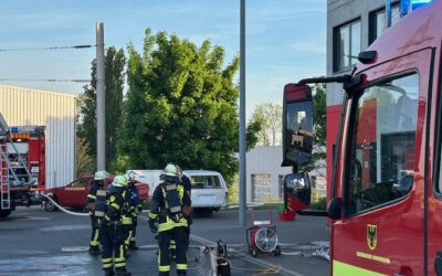 Übung Brandbekämpfung im Gebäude