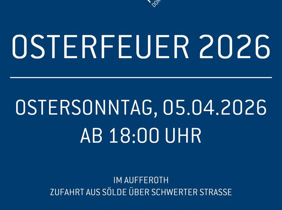Osterfeuer 2026